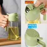2 in 1 Oil Sprayer and Oil Dispenser Bottle 500ml - Image 7