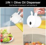 2 in 1 Oil Sprayer and Oil Dispenser Bottle 500ml - Image 3