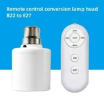 LED লাইট রিমোট বাল্ব হোল্ডার B22 থেকে E27 - Image 2