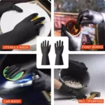 Sun (Brand) Reusable Heavy Duty Long Rubber Hand Gloves - Image 4