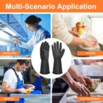 Sun (Brand) Reusable Heavy Duty Long Rubber Hand Gloves - Image 5