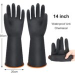 Sun (Brand) Reusable Heavy Duty Long Rubber Hand Gloves - Image 6