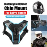 Motorcycle Helmet Chin Mount Holder Bracket for Mobile & GoPro