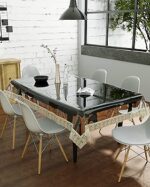 ডাইনিং টেবিলের স্বচ্ছ কভার - Image 5