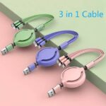 3-in-1 Retractable Multi Fast Charging Cord - Image 7