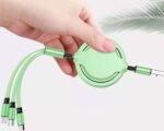 3-in-1 Retractable Multi Fast Charging Cord