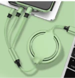 3-in-1 Retractable Multi Fast Charging Cord - Image 4