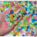 100pcs Radium Stone Colorful Luminous Glowing Pebbles - Image 4