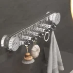 Multipurpose Rotating Suction Cup Hook for Kitchen and Bathroom Organization - Image 2