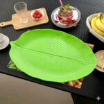 Banana Leaf plastic Plate - Image 2