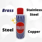 Brasso Metal Polish 200ml for Brass, Copper, Stainless, Chrome, Aluminum, Pewter and Bronze