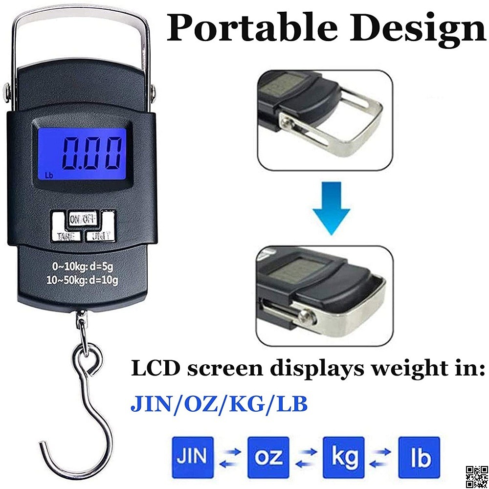 Digital Hanging Weight Scale 3 Digital Hanging Weight Scale - Image 1