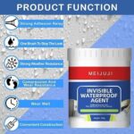Transparent Waterproof Leak Repair Agent for Roofs, Walls, and Garden. Anti-Leakage Roof and Wall Sealer - Image 3