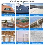 Transparent Waterproof Leak Repair Agent for Roofs, Walls, and Garden. Anti-Leakage Roof and Wall Sealer - Image 6